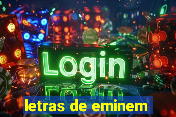 letras de eminem